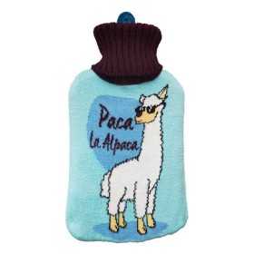 Hot Water Bottle EDM 76777 Celeste Wool 2 L by EDM, Hot and cold treatments - Ref: S7903467, Price: 9,14 €, Discount: %