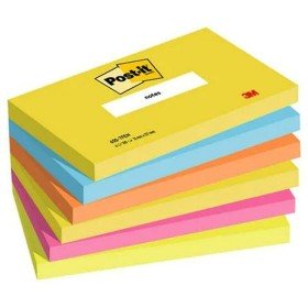 Sticky Notes Post-it ENERGETIC Multicolour 7,6 X 12,7 cm by Post-it, Self-Stick Notes - Ref: M0309345, Price: 18,89 €, Discou...