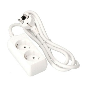 Schuko 3 Way Multi-socket Adapter Lanberg 2500 W 1,5 m White | Tienda24 - Global Online Shop Tienda24.eu