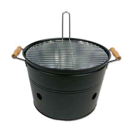 Barbacoa Portátil Zinc ø 32 cm | Tienda24 - Global Online Shop Tienda24.eu