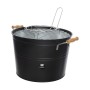 Barbacoa Portátil Zinc ø 32 cm | Tienda24 - Global Online Shop Tienda24.eu