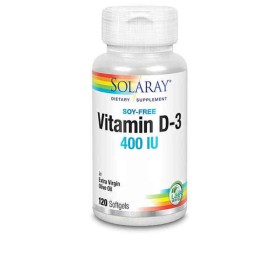 Perles Solaray Vitamine D3 (120 uds)
