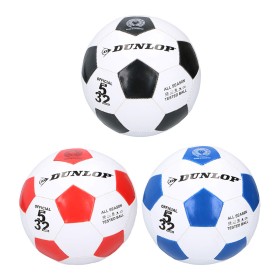 Ballon de Football Dunlop Blanc Cuir Dunlop - 1