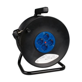 Cable alargador Solera Negro/Azul 25 m 36,6 x 16 x 30,5 cm de Solera, Cables - Ref: S7907710, Precio: 70,52 €, Descuento: %