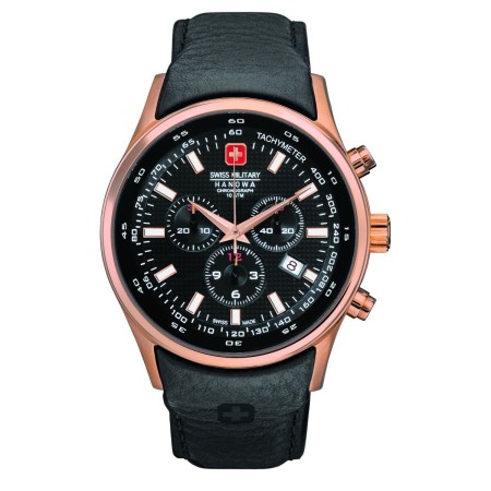 Relógio masculino Swiss Military Hanowa SM06-4156.09.007 Preto | Tienda24 Tienda24.eu