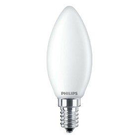 Lâmpada LED Philips Vela Branco F 40 W 4,3 W E14 470 lm 3,5 x 9,7 cm (4000 K) de Philips, Lâmpadas LED - Ref: S7907772, Preço...