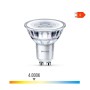 Bombilla LED Philips F 4,6 W GU10 390 lm 5 x 5,4 cm (4000 K) | Tienda24 - Global Online Shop Tienda24.eu