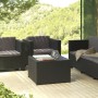 Garden furniture SP Berner Diva Tropea Anthracite Dark grey (4 Pieces) | Tienda24 - Global Online Shop Tienda24.eu