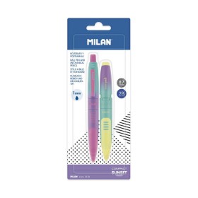 Kugelschreiber-Set Milan Stift Gelb Blau von Milan, Druckkugelschreiber - Ref: S7908660, Preis: 5,01 €, Rabatt: %