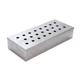 Defumador 45 x 24 x 10 cm de BigBuy BBQ, Churrasqueiras-fogareiros - Ref: S7910683, Preço: 8,26 €, Desconto: %