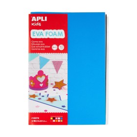 Moosgummi Apli Kids A4 Weiß Gelb Bunt Moosgummi (10 Stück) von Apli, Tonpapier - Ref: S7910735, Preis: 6,17 €, Rabatt: %