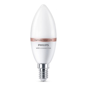 LED lamp Philips Wiz Full Colors F 40 W 4,9 W E14 470 lm (2200-6500 K) by Philips, LED Bulbs - Ref: S7910740, Price: 23,46 €,...