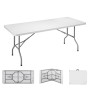 Folding Table EDM White | Tienda24 - Global Online Shop Tienda24.eu