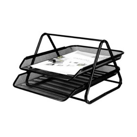 Bandeja de classificação Q-Connect gxa100 Preto Metal Plástico 30 x 35 x 18,5 cm de Q-Connect, Classificadores e arrumação de...