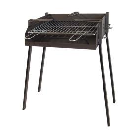 Barbacoa Imex el Zorro Sobremesa Parrilla Carbón Negro Acero Inoxidable 61 x 40 x 32 cm | Tienda24 - Global Online Shop Tienda24.eu