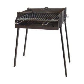 Holzkohlegrill mit Rädern DKD Home Decor Schwarz Metall Kunststoff 59 x 49,5 x 82 cm | Tienda24 - Global Online Shop Tienda24.eu