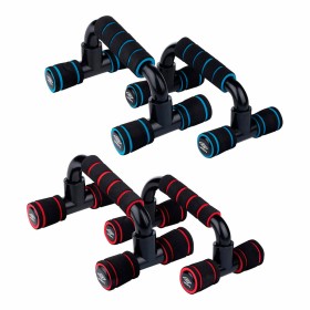 Liegestützstand LongFit Sport Blau Schwarz (3 Stück) | Tienda24 - Global Online Shop Tienda24.eu