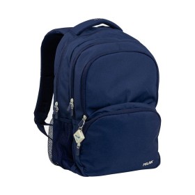 Cartable Milan serie 1918 Blue marine 25 L de Milan, Sacs à dos enfant - Réf : S7914287, Prix : 47,93 €, Remise : %