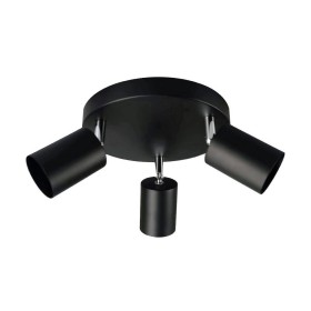 Ceiling Light EDM GU10 50 W Black Plastic Ø 20 x 9 x 14,6 cm by EDM, Ceiling Lights - Ref: S7914609, Price: 31,44 €, Discount: %