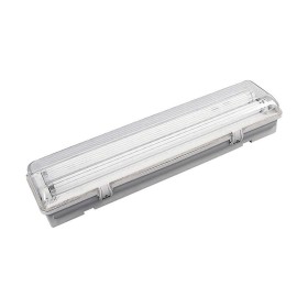 Pantalla Estanca LED EDM Gris 2 x 9 W de EDM, Tubos fluorescentes y de neón - Ref: S7915430, Precio: 30,58 €, Descuento: %