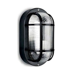 Wall Light EDM Tarragona Black 40 W by EDM, Outdoor Wall Lights - Ref: S7915528, Price: 7,36 €, Discount: %