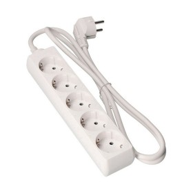 Regleta Enchufes 6 Tomas con Interruptor Silver Electronics Blanco | Tienda24 - Global Online Shop Tienda24.eu