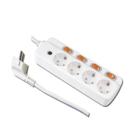 Rallonge 4 prises Schuko avec interrupteur EDM (1,5 m) de EDM, Multiprises - Réf : S7915766, Prix : 11,88 €, Remise : %