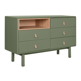 Chest of drawers Home ESPRIT Green polypropylene MDF Wood 120 x