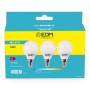 Pack of 3 LED bulbs EDM G 5 W E14 400 lm Ø 4,5 x 8 cm (6400 K) | Tienda24 - Global Online Shop Tienda24.eu