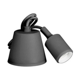 Desk lamp EDM Black Silicone 220-240 V 60 W (98,4 x 4,4 cm) by EDM, Bedside and Table Lamps - Ref: S7917339, Price: 6,62 €, D...