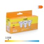 Pack of 3 LED bulbs EDM F 5 W GU10 450 lm Ø 5 x 5,5 cm (3200 K) | Tienda24 - Global Online Shop Tienda24.eu