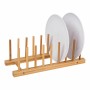 Plate Rack Natural Bamboo 34 x 12,5 x 12 cm | Tienda24 - Global Online Shop Tienda24.eu