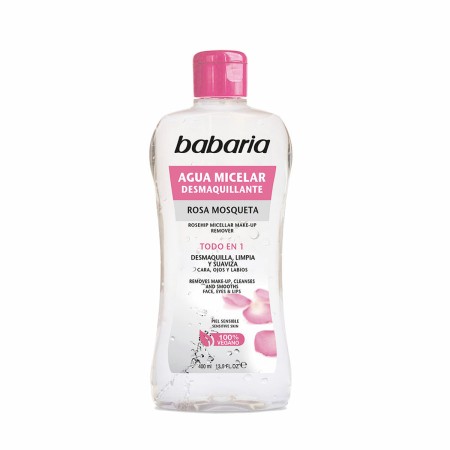 Água Micelar desmaquilhante Babaria 400 ml Rosa Mosqueta | Tienda24 - Global Online Shop Tienda24.eu