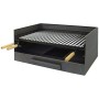 Barbacoa Imex el Zorro Sobremesa Parrilla Carbón Negro Acero Inoxidable 61 x 40 x 32 cm | Tienda24 - Global Online Shop Tienda24.eu