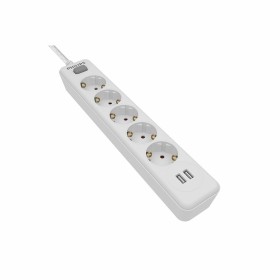 3-socket plugboard with power switch Hama Technics 00030392 Black | Tienda24 - Global Online Shop Tienda24.eu