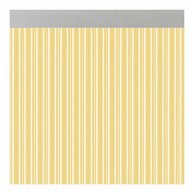 Cortina Acudam Ferrara Portas Amarelo Transparente Exterior PVC Alumínio 90 x 210 cm de Acudam, Cortinas para exteriores - Re...