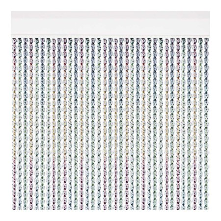 Cortina Acudam Cantabria Puertas Multicolor Exterior Plateado PVC Aluminio 90 x 210 cm | Tienda24 - Global Online Shop Tienda24.eu