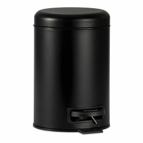 Papelera con Pedal Andrea House Mate Negro 3 L de Andrea House, Cubos de basura para baño - Ref: S7919883, Precio: 21,55 €, D...