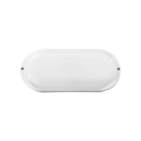 LED Wall Light EDM Oval White 18 W F 1820 lm (4000 K) by EDM, Outdoor Wall Lights - Ref: S7919945, Price: 10,14 €, Discount: %