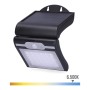 Wandleuchte EDM Bewegungsmelder Solar Schwarz 2 W 220 Lm (6500 K) | Tienda24 - Global Online Shop Tienda24.eu