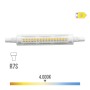 Lampe LED EDM Linéaire R7s 9 W 1100 Lm 4000 K D Ø 1,5 x 11,8 cm de EDM, Ampoules LED - Réf : S7920385, Prix : 9,67 €, Remise : %