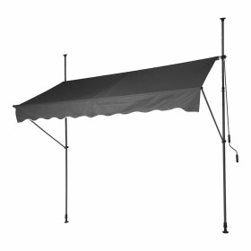 Awning Adjustable Grey Polyester 250 x 120 cm by BigBuy Garden, Awnings - Ref: S7922359, Price: 160,57 €, Discount: %