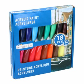 Peinture acrylique 75 ml Vert clair (12 Unités) | Tienda24 - Global Online Shop Tienda24.eu