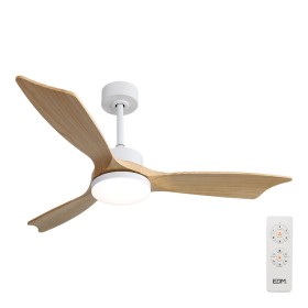 Ceiling Fan with Light EDM 33819 Báltico 20 W 2190 Lm by EDM, Ceiling Fans with Lamp - Ref: S7922525, Price: 199,31 €, Discou...