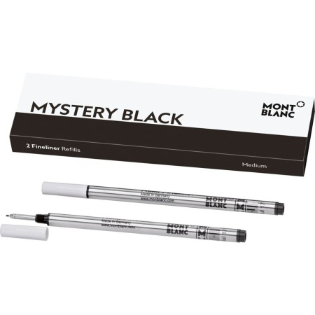 Recambio para bolígrafo Montblanc 128246 Negro (2 Unidades) | Tienda24 Tienda24.eu