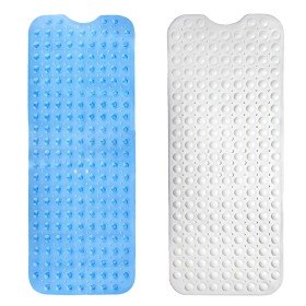 Tapis de Douche Antidérapant Gris PVC 53 x 52,5 x 1 cm (6 Unités) | Tienda24 - Global Online Shop Tienda24.eu