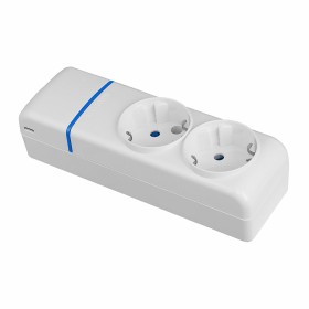 Rallonge 2 prises Schuko sans interrupteur Solera 8002p 250 V 16 A de Solera, Multiprises - Réf : S7922955, Prix : 7,57 €, Re...