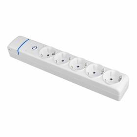 Extensão com 5 Tomadas Schuko Lanberg 2500 W 3 m Branco | Tienda24 - Global Online Shop Tienda24.eu