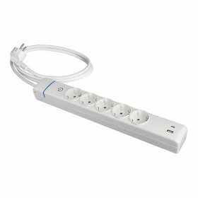 Multipresa 5 Prese con Interruttore Solera 51ilac USB 250 V 16 A (1,5 m) di Solera, Multiprese - Rif: S7922973, Prezzo: 28,31...