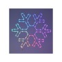 Christmas bauble Lifetime RGB Snowflakes 50 x 43 cm LED RGB | Tienda24 - Global Online Shop Tienda24.eu